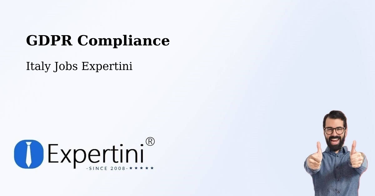 EU GDPR Compliance Statement – Massiola - Italy Jobs Expertini