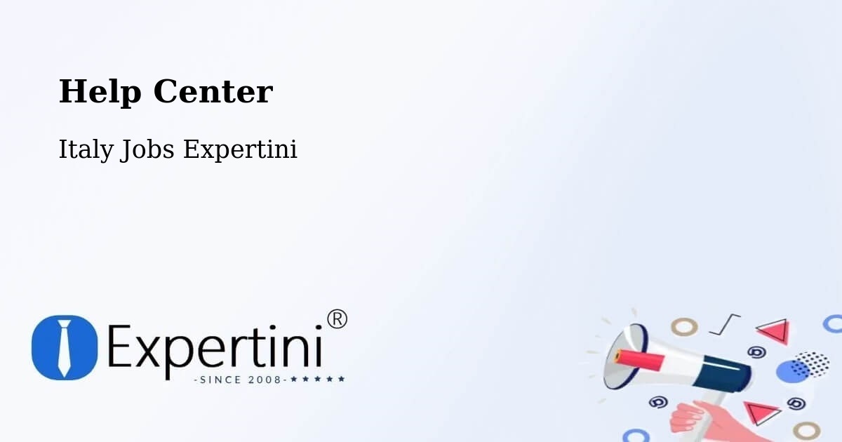 Help Center – Massiola - Italy Jobs Expertini